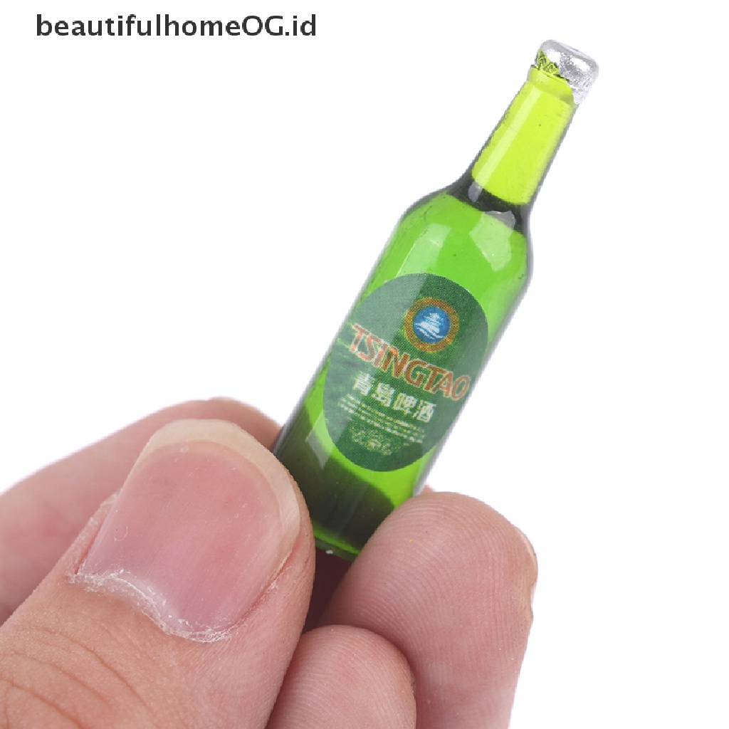 / Beautifulhomeog.id / 20Pcs / Set Mainan Miniatur Botol Minuman Skala 1: 12 Untuk Aksesoris Dapur Rumah Boneka