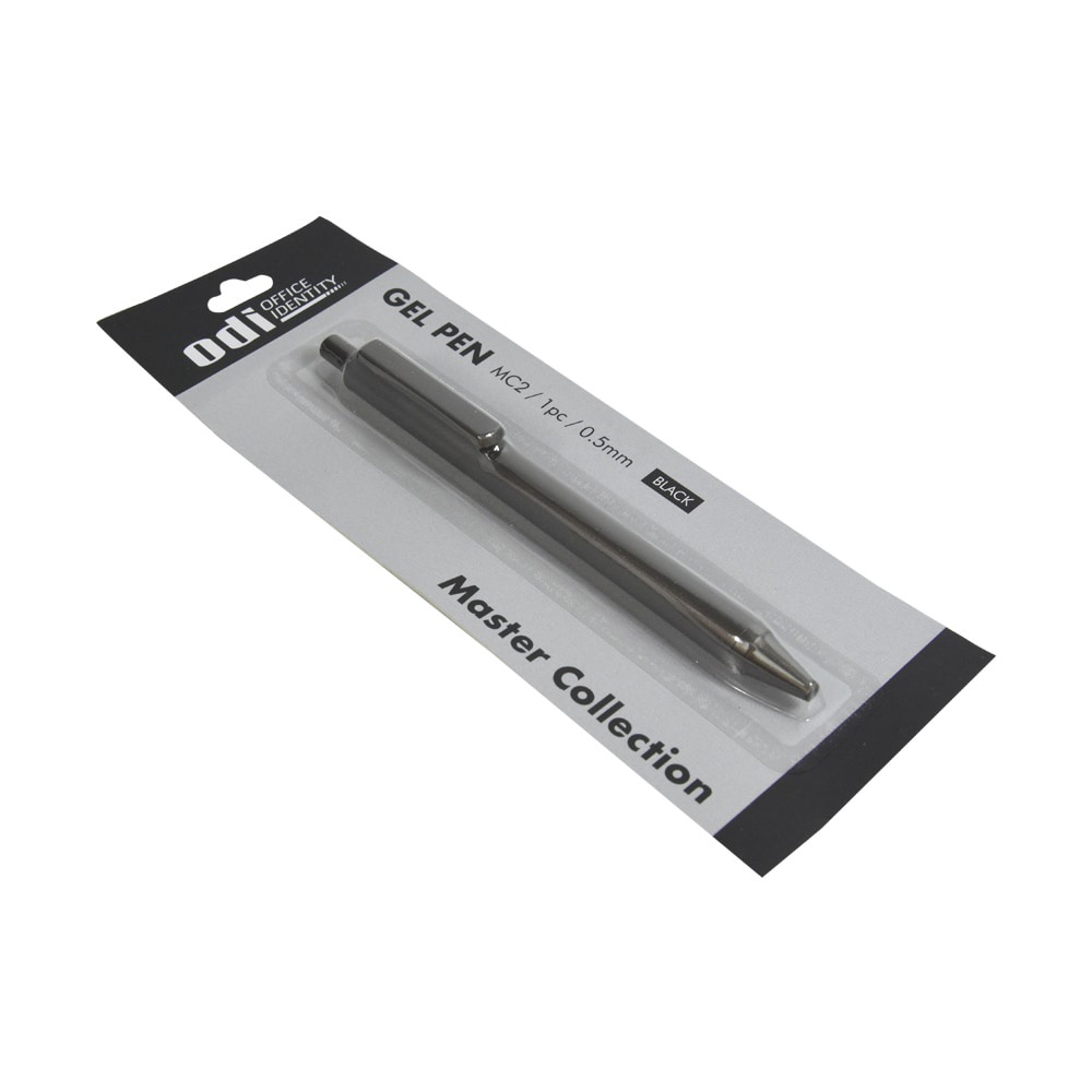 

ODI PREMIUM RETRACTABLE PEN GEL 0.5MM GOLD - HITAM