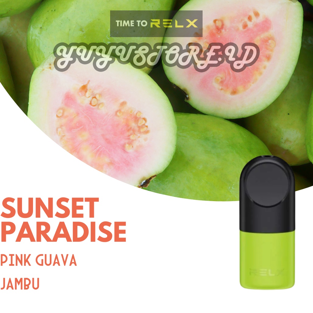 Relx Infinity Pod Sunset Paradise atau Jambu Guava untuk Infinity Essential