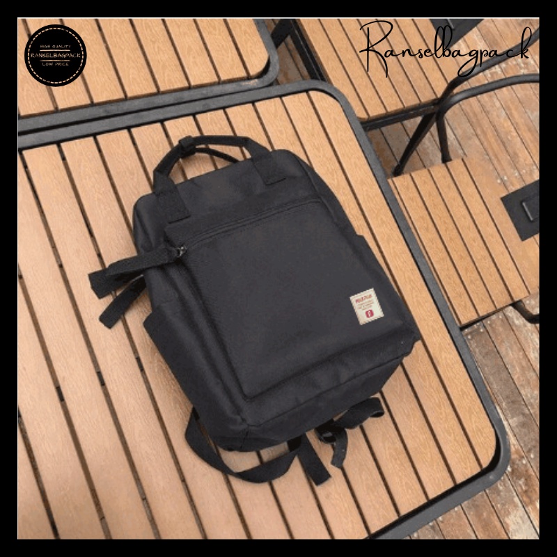 Tas Ransel Wanita - Tas Sekolah Kuliah Kerja Traveling Kekinian Model Fashion Korea Terbaru Murah Bagus Laptop Tahan Lama Favorit Multifungsi Stylish Backpack Import Lokal Original Remaja Dewasa Perempuan Cewek