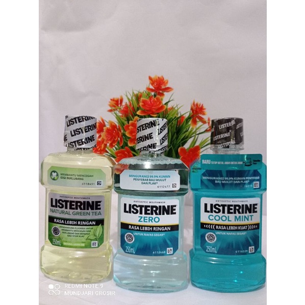 Listerin obat kumur 250ml Picamart cilacap mundjari grosir