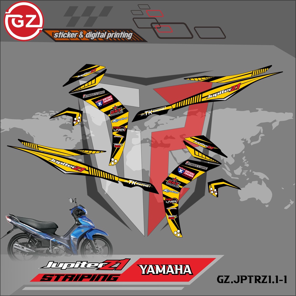 Striping JUPITER Z1 Road Race 01-1