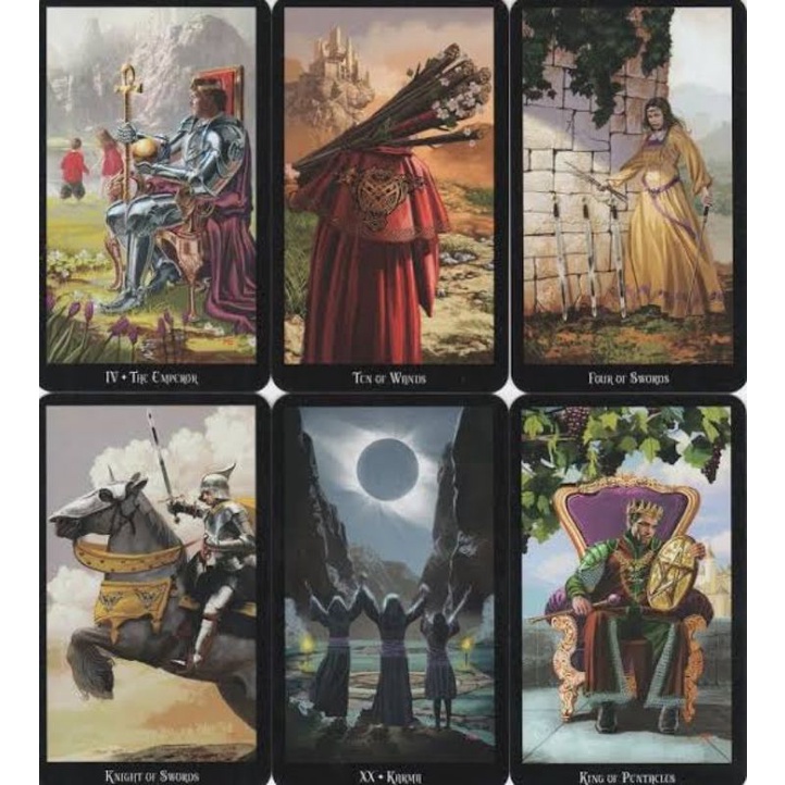 Witches Tarot 12x7cm Include Manualbook