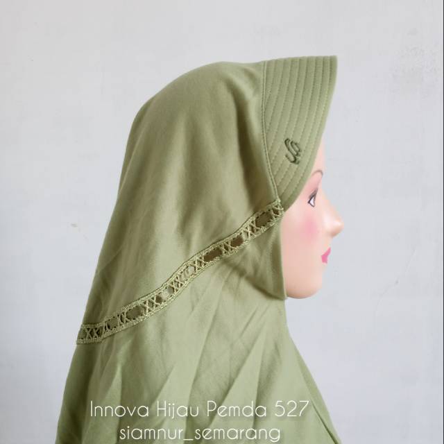 Innova Hijau Pemda 527 Size S Jilbab Rabbani Shopee Indonesia