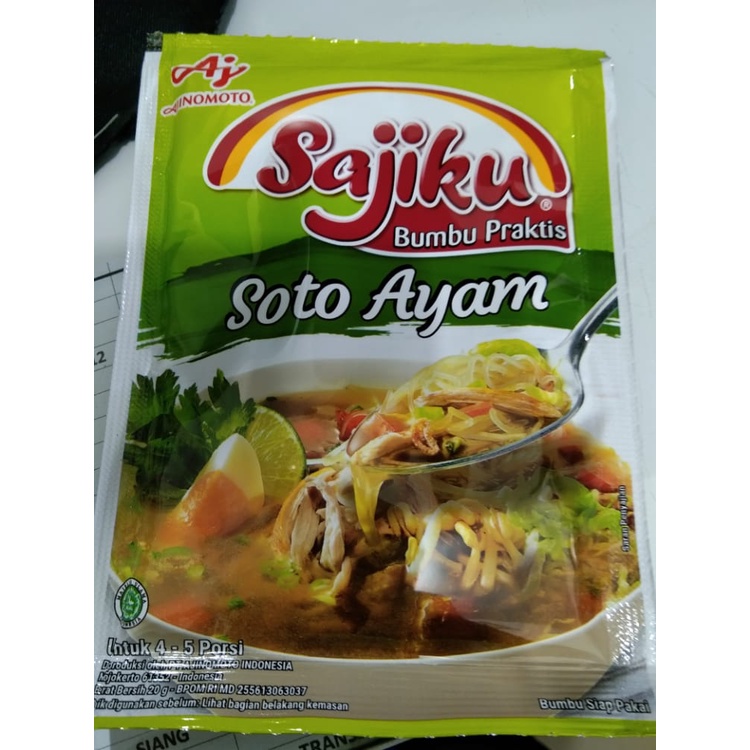 

Sajiku Bumbu Praktis Soto Ayam 20 G