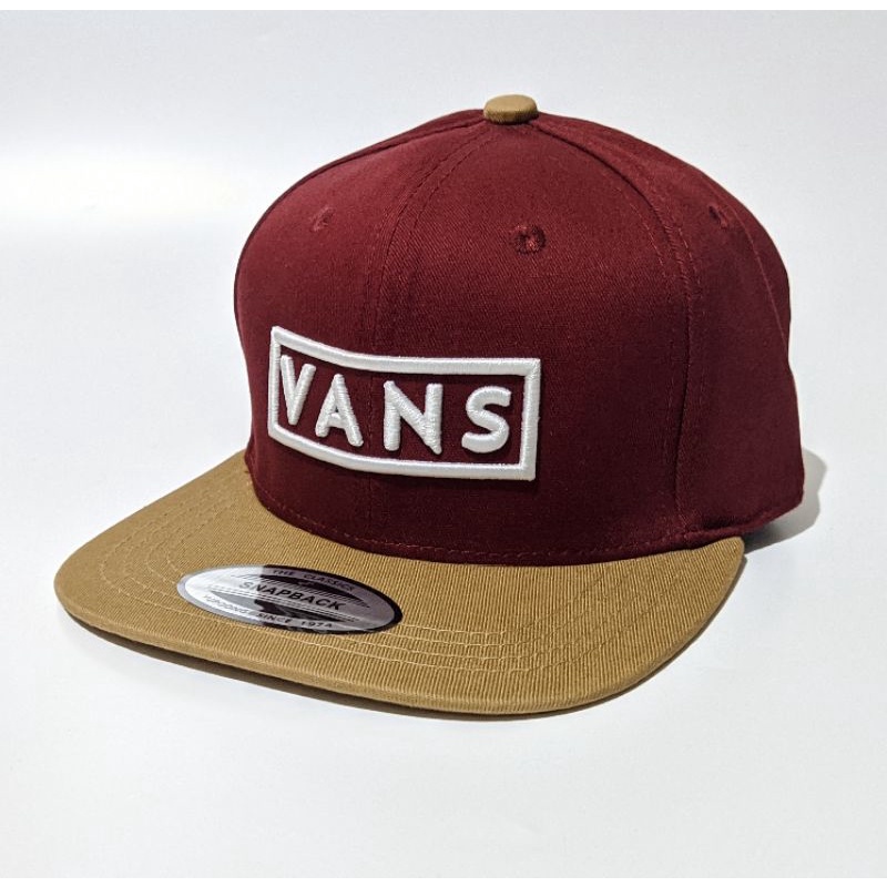 Topi Snapback Vans Of The Wall Red import