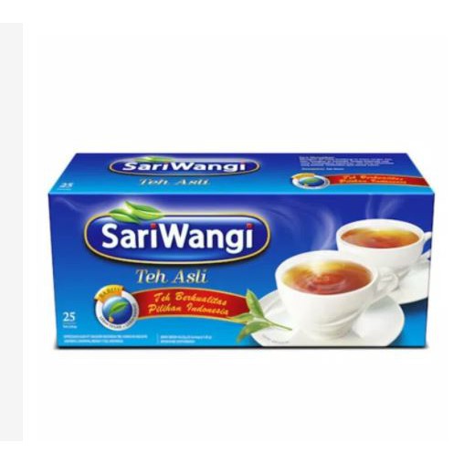 

Teh Celup Sari Wangi "Teh Asli" 25 Tea Bag