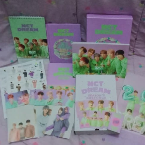 READY STOK DAN PELUNASAN NCT 127 SEASON'S GREETING 2020 BENEFIT WD