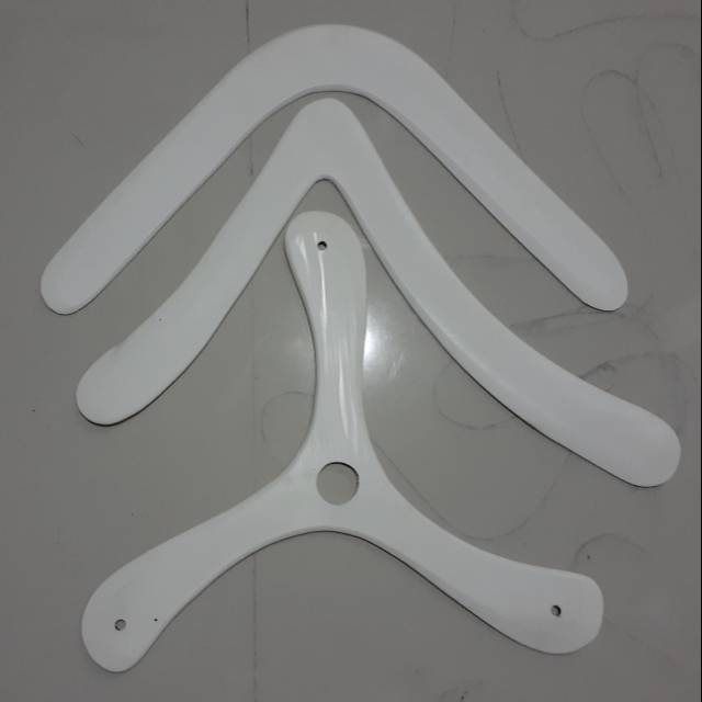 

Bumerang Boomerang 1 paket isi 3 polos tanpa paint
