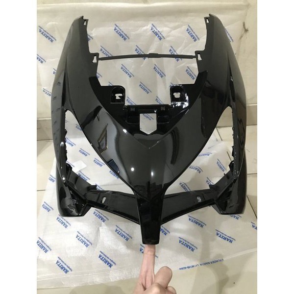 tameng besar vario 110 karbu / body depan vario 110 karbu hitam