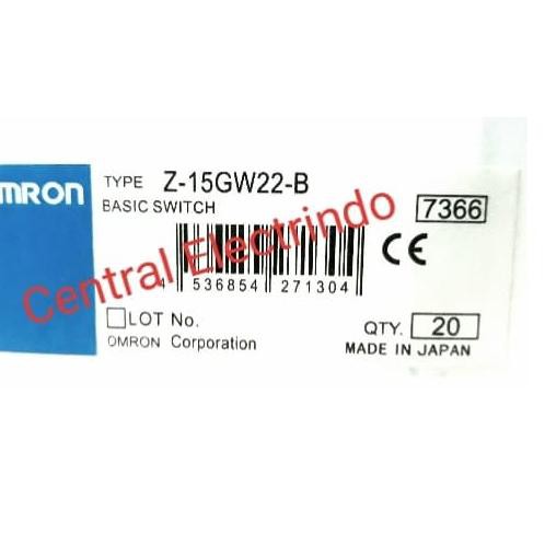I Big Promo Limit Switch Micro Switch Omron Z 15gw22 B Shopee Indonesia