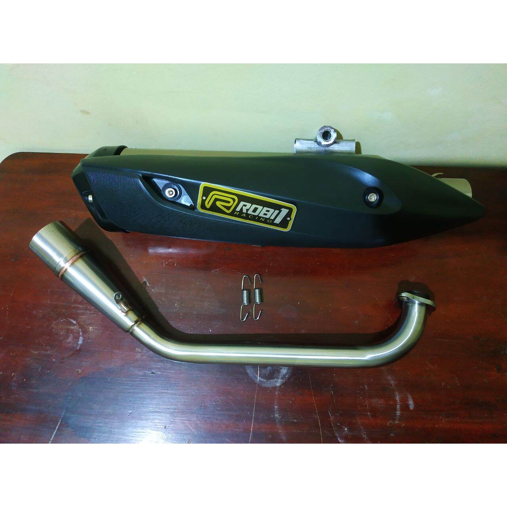 Knalpot full sistem aerox rob1 suara ngbass adem