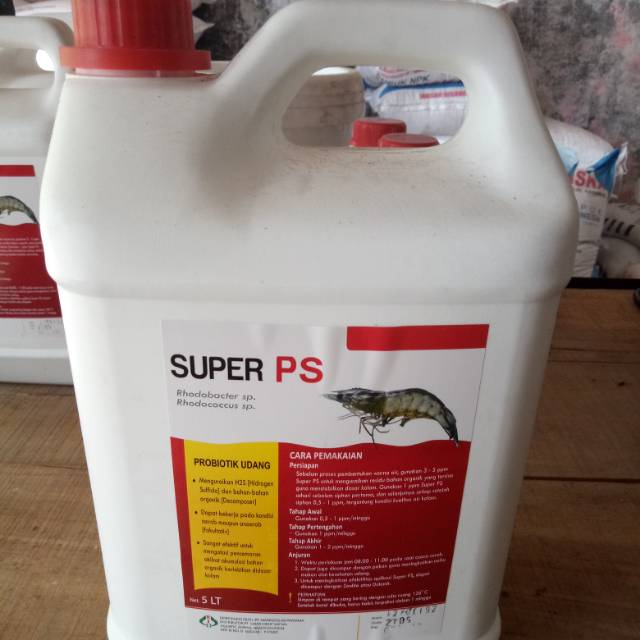 Probiotik udang & ikan super ps 5lt