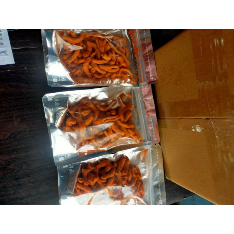 KERIPIK USUS EXTRA PEDAS BERAT 80G