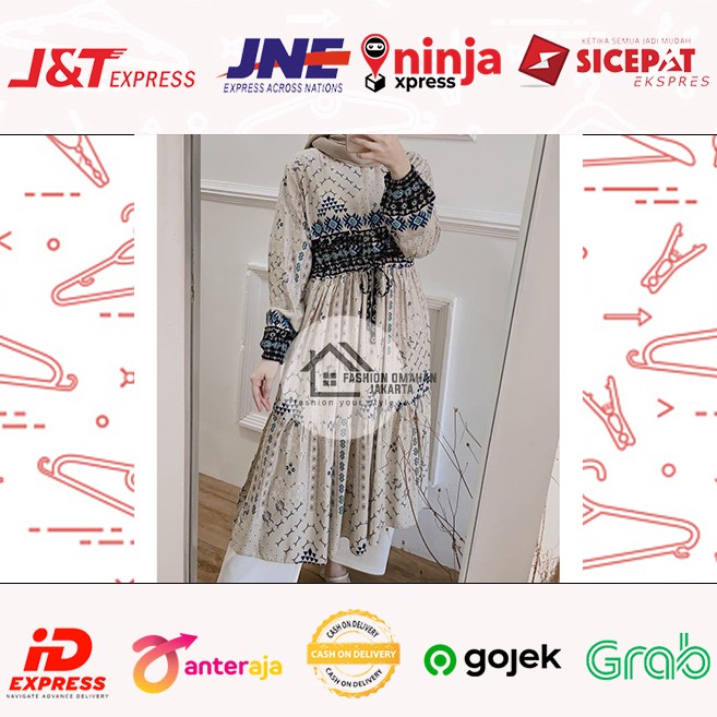 Fashion Omahan Jakarta (1KG MUAT 6PCS ) SOULJA TUNIK ORI