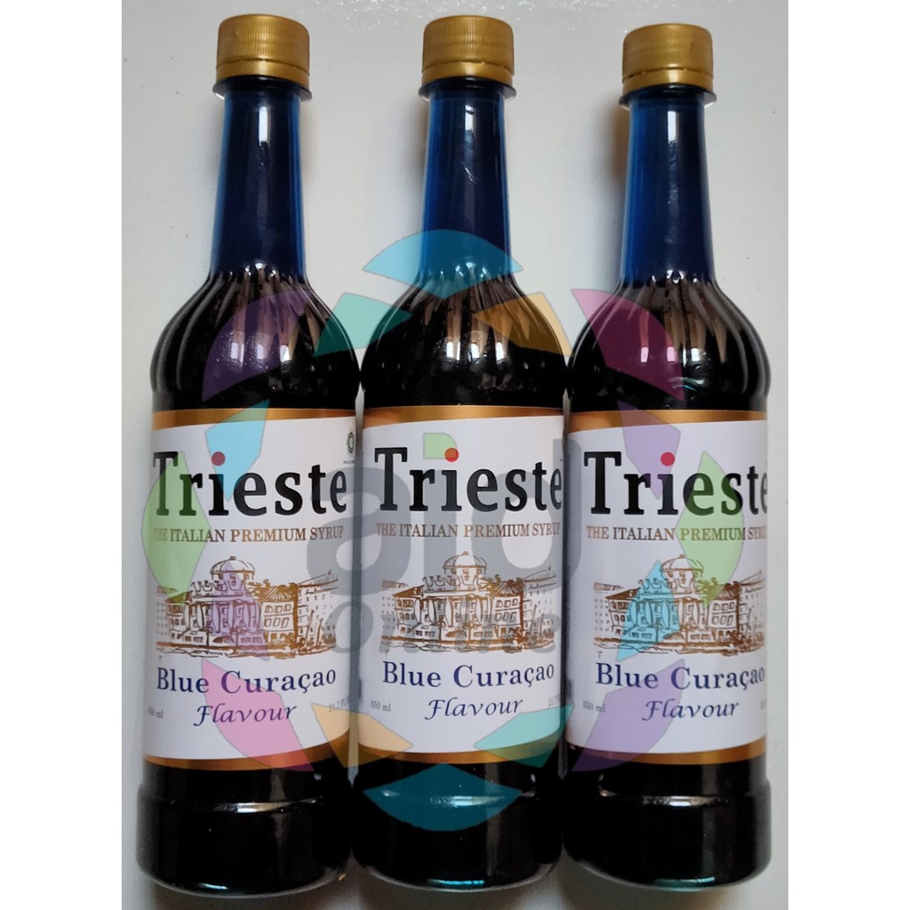 

Trieste Italian Premium Syrup Blue Curacao Flavour