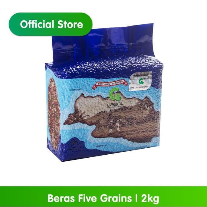 

TERLARIS GASOL ORGANIK BERAS FIVE GRAINS 2KG / 2 KG / MAKANAN BAYI