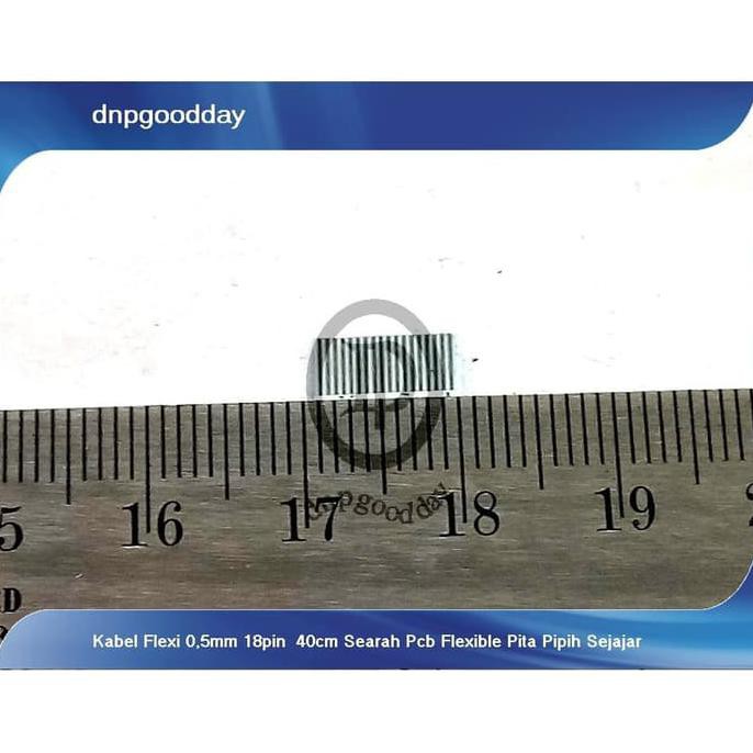 

Kabel Flexi 0,5Mm 18Pin 40Cm Searah Pcb Flexible Pita Pipih Sejajar Dnpgood11 Buru Order