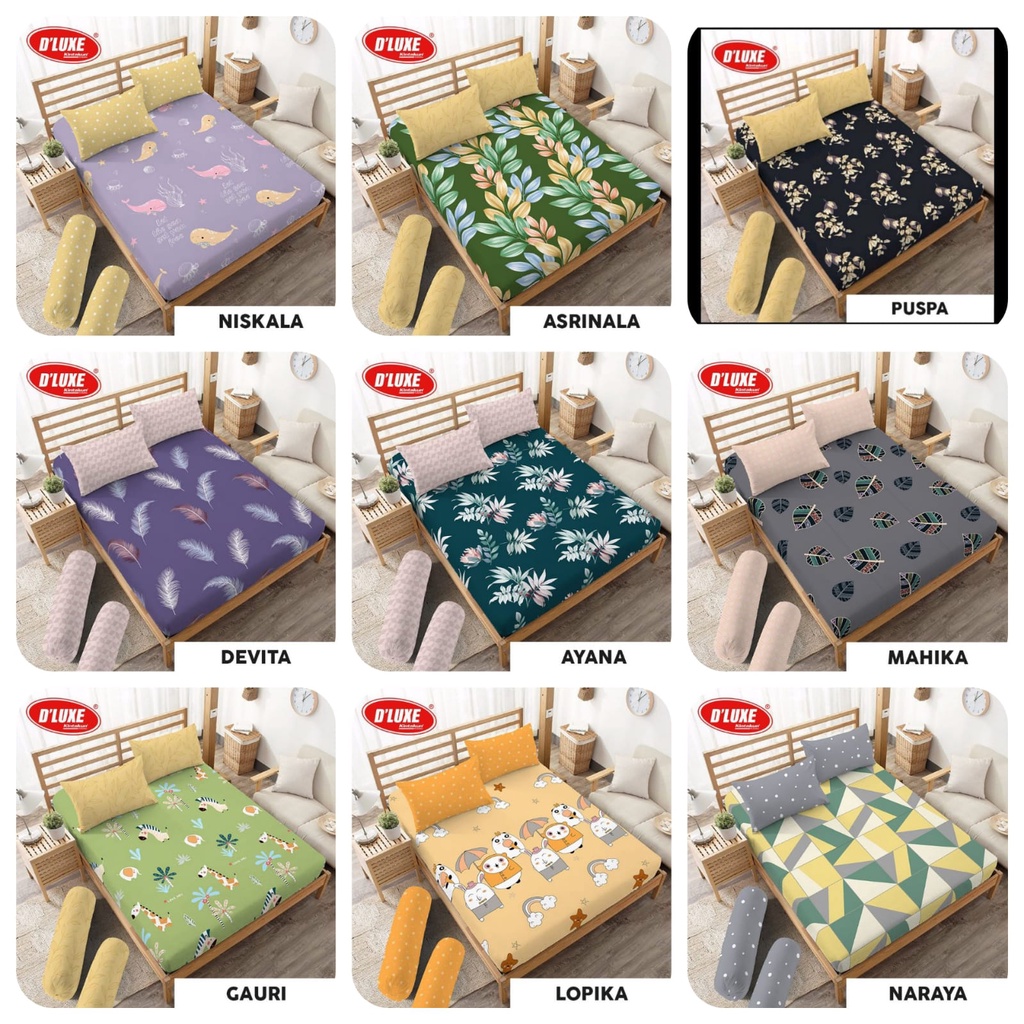 Sprei Kintakun Deluxe T30 Ukuran Khusus 140x200x30 cm New Edition