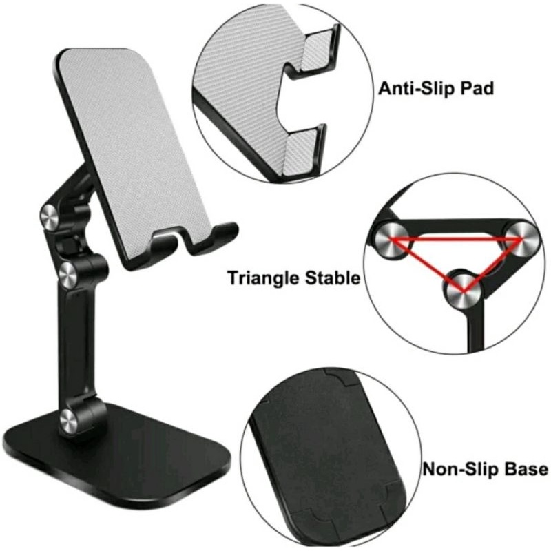 u ) Multifungsi Holder Universal PH34 / Folding Dekstop Phone / Holder Mobil Jepit S021 S022 / Stand Mouse / Dudukan Hp Tab Phone C100 CJ026 / OK Stand Holder S089 HOLDER MOTOR MH20 Folding S069