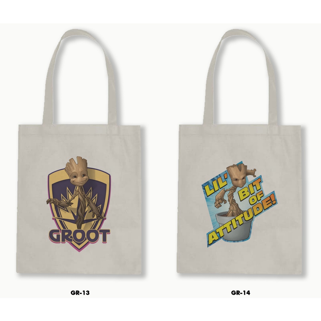 TOTE BAG BLACU - I AM GROOT .01