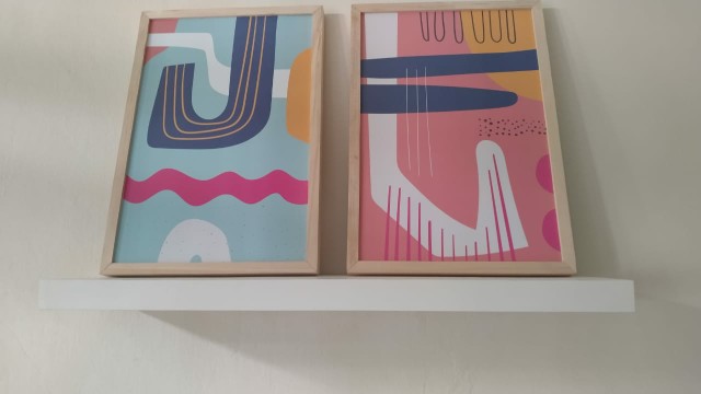 Rak Dinding Minimalis Ukuran 80x20 Cm