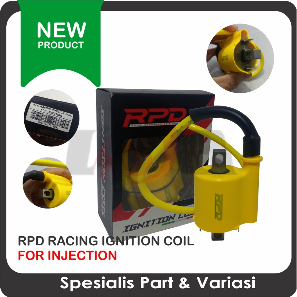 Coil Motor Injection RPD Koil Ignition Racing Bebek Matic Sport FI Injeksi