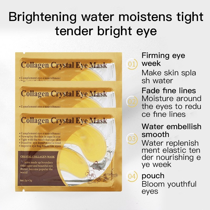 Crystal Collagen Masker Mata Gold Eye Mask