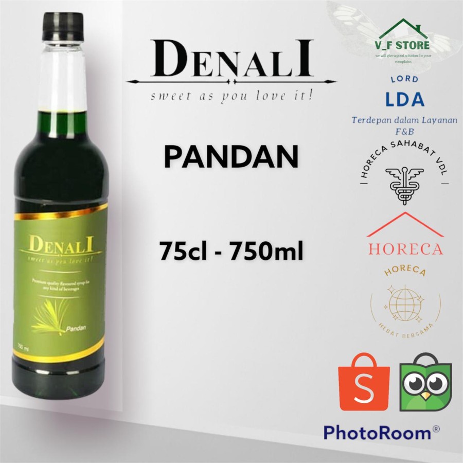 

Syrup Denali Rasa Pandan 750ml