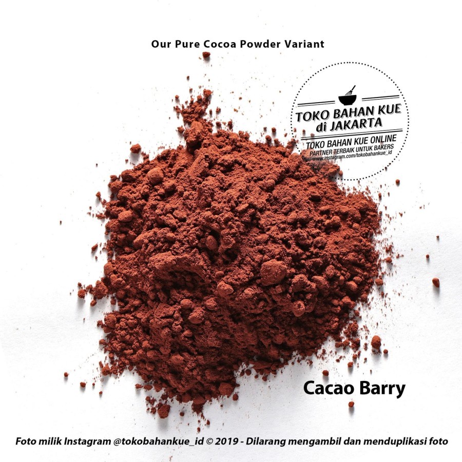 

Cacao Barry Extra Brute 100gr Pure Cocoa Powder Cokelat Bubuk Murni Cocoa Pure Coklat Baking