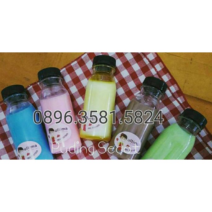 BOTOL PLASTIK 100ML PUDDING JELLY SEDOT CREAM SAMBAL BUBUK TINTA BUMBU