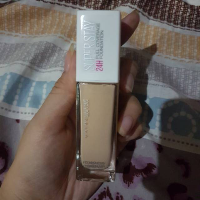 Maybelline superstay 24H full coverage foundation shade 112