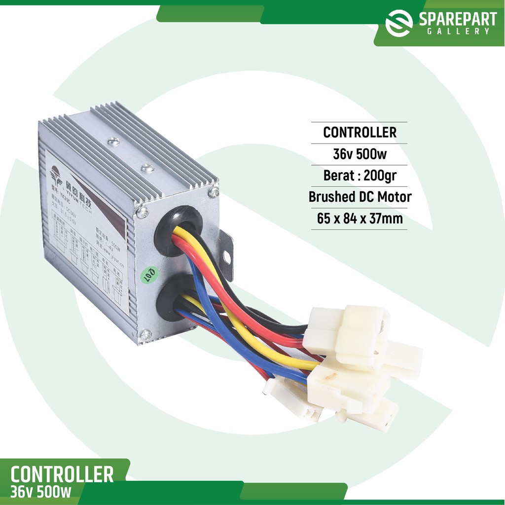 Controller skuter listrik 36v DC 500w Trail Mr.Jackie