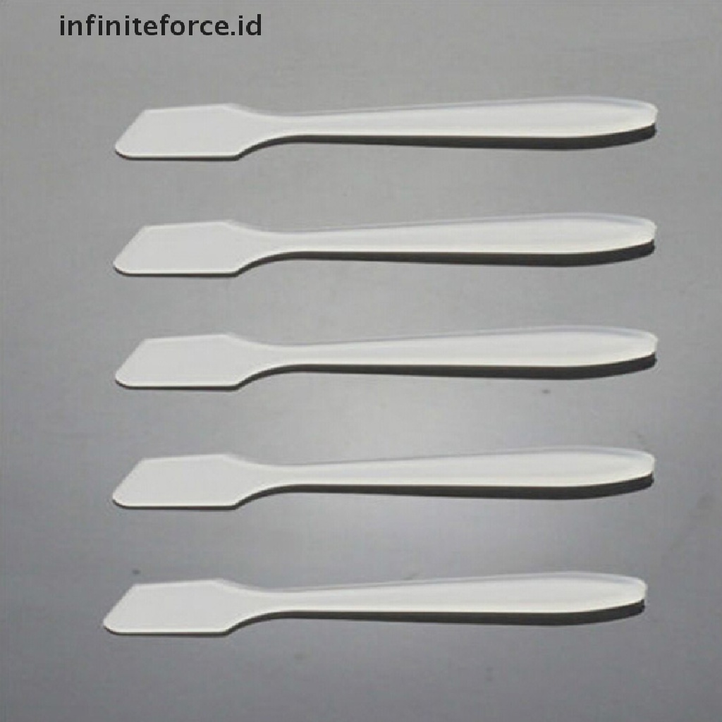 Infiniteforce.id Sendok Spatula Bahan Plastik Untuk Mencampur Krim Makeup DIY