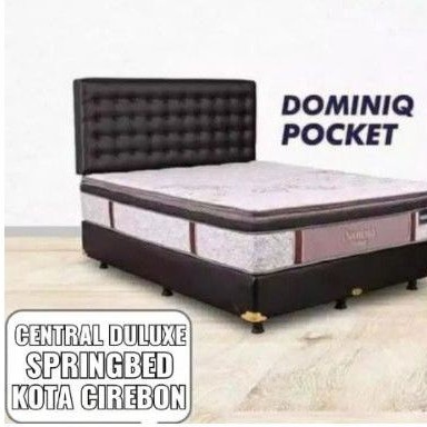 1set springbed Central Dominic Pocket 140 x 200 x35 + Divan Oscar  kota cirebon