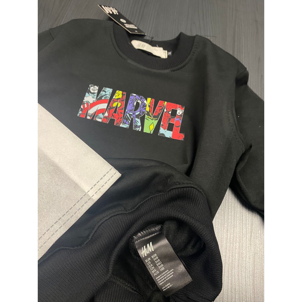 CREWNECK  MARVEL ANAK FREE TAS