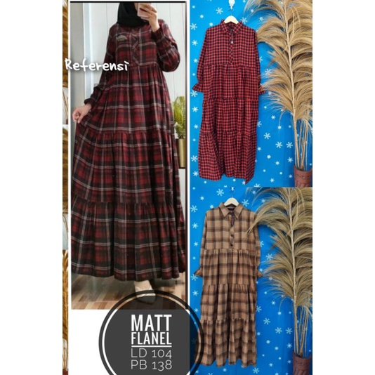 TERLARISSS GAMIS FLANEL