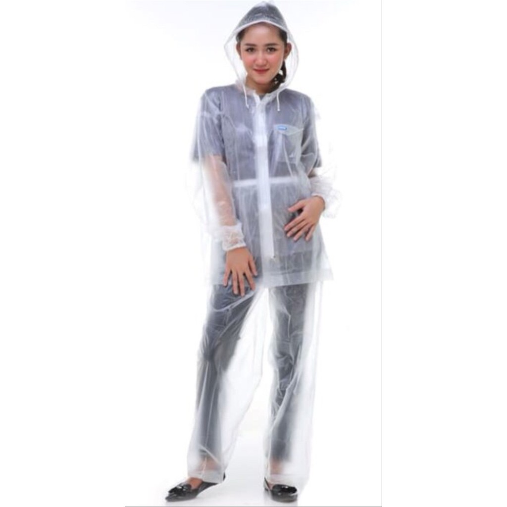 Jaket Sauna Jaket Setelan Sauna Transpran Jas Hujan Sauna