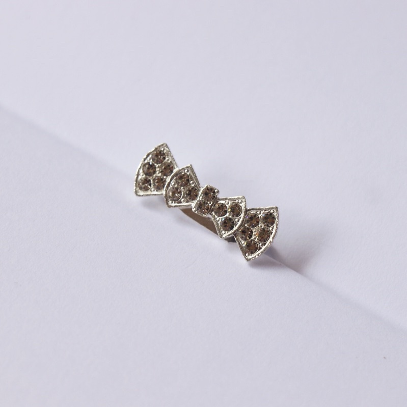 Bros Kecil Bros Mini Silver Part 2 Bros Jilbab Bros Hijab Bros Dagu Bros Imut Bros Cantik Brooch BZO-PitaTUNDEL