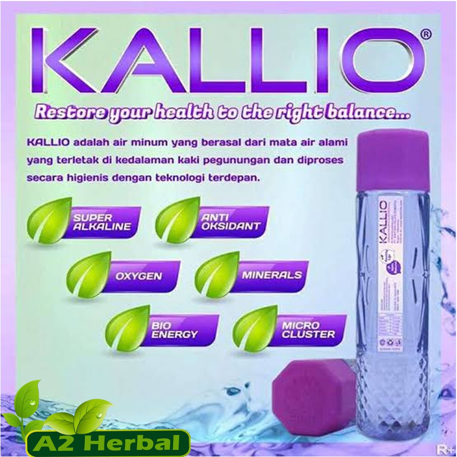 

Kallio Water 650 ml ORIGINAL PRODUK