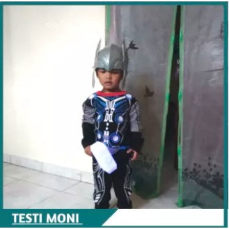 baju superhero anak baju karakter anak baju thor anak baju robot dan topeng baju avengers anak KE251