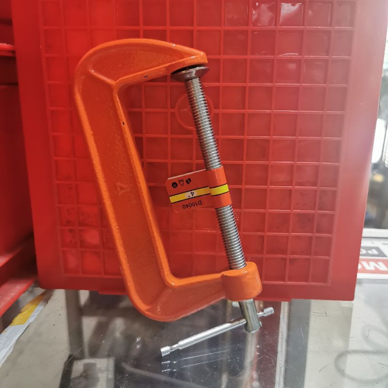 Catok C 4" - Clamp C 4 Inch - Klem Alat Penjepit Kayu