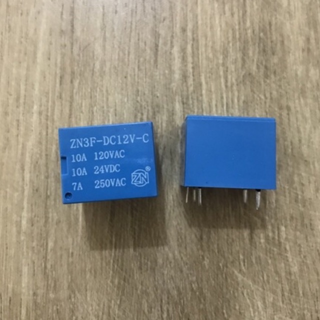 Rilay Relay 12V 5Kaki / Pin Biru