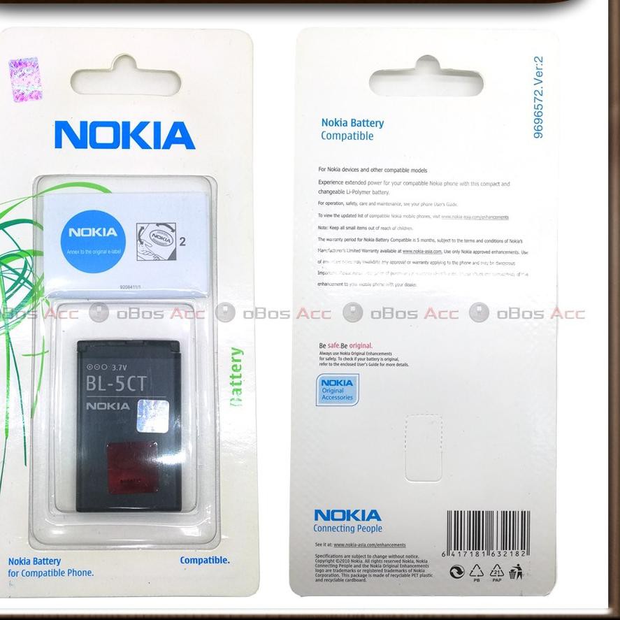 [ Sedang Hangat ] -cl Baterai Nokia C3-01 C5 C6-01 BL5CT BL-5CT BL 5 CT Original Batre Batrai HP ,.,