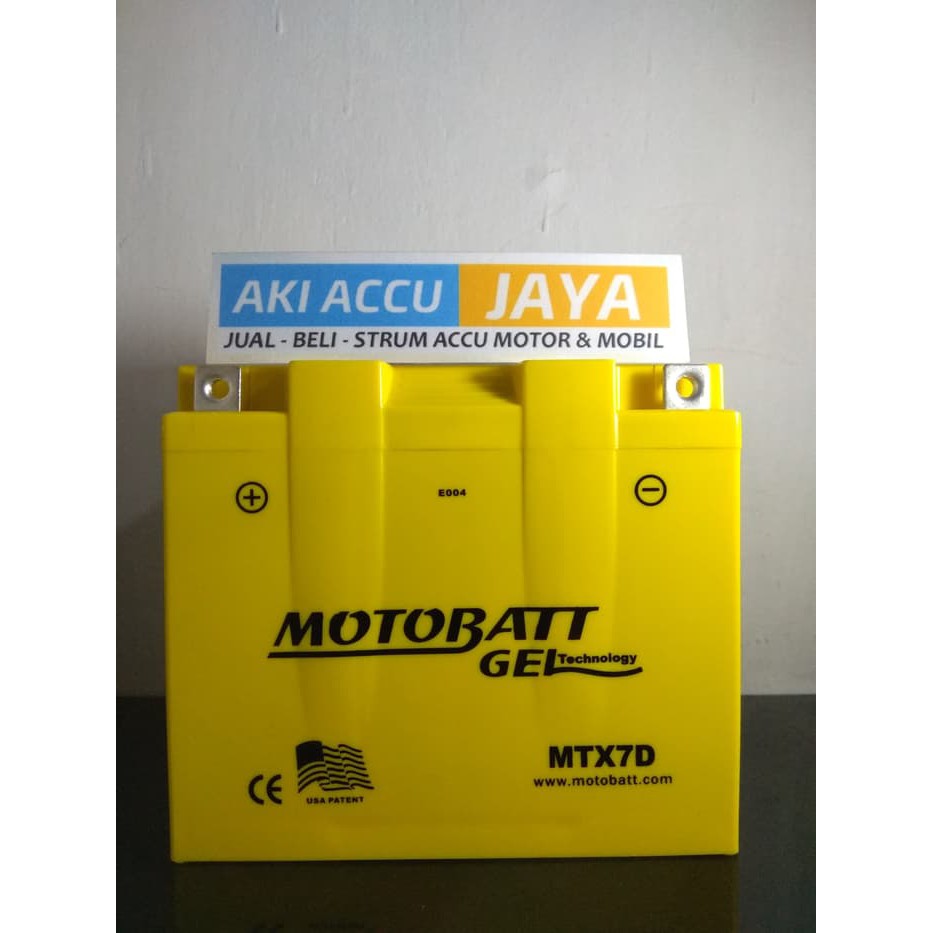 Aki Accu Motor Yamaha Scorpio Mtx7D Motobatt