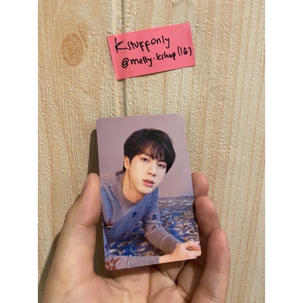 [READY SALE PC JIN SEOKJIN TEAR O] PHOTOCARD PC BTS JIMIN JUNGKOOK JK TAE TAEHYUNG V JIN SEOKJIN JHO