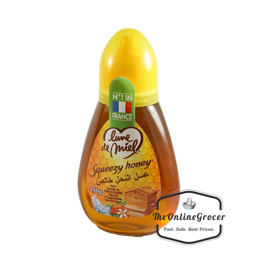 Lune De Miel Squeezy Honey 250gr - Madu Perancis