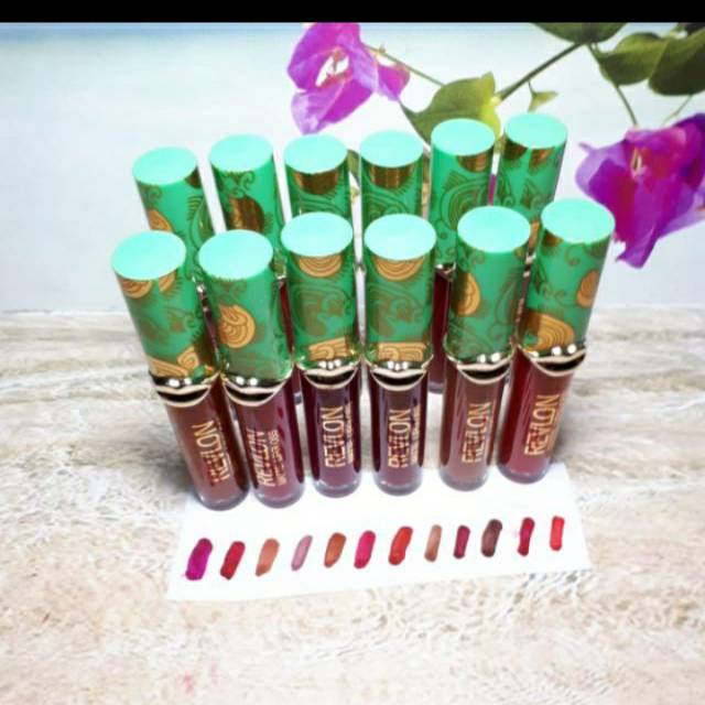 Lipgloss revlon mate tutup hijau