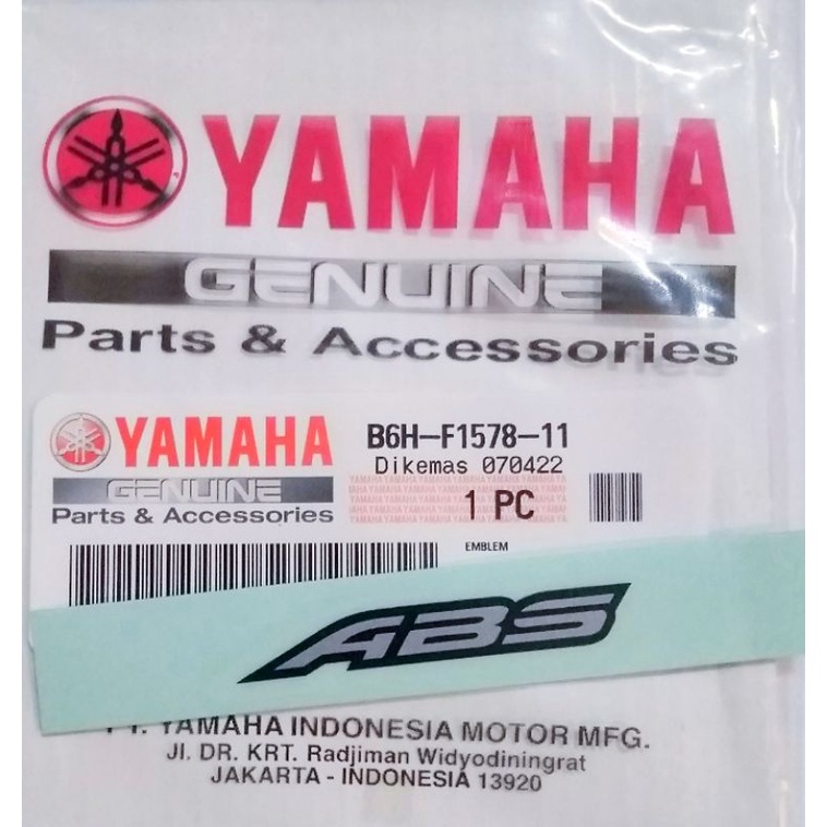 Emblem Nmax ABS | Stiker ABS