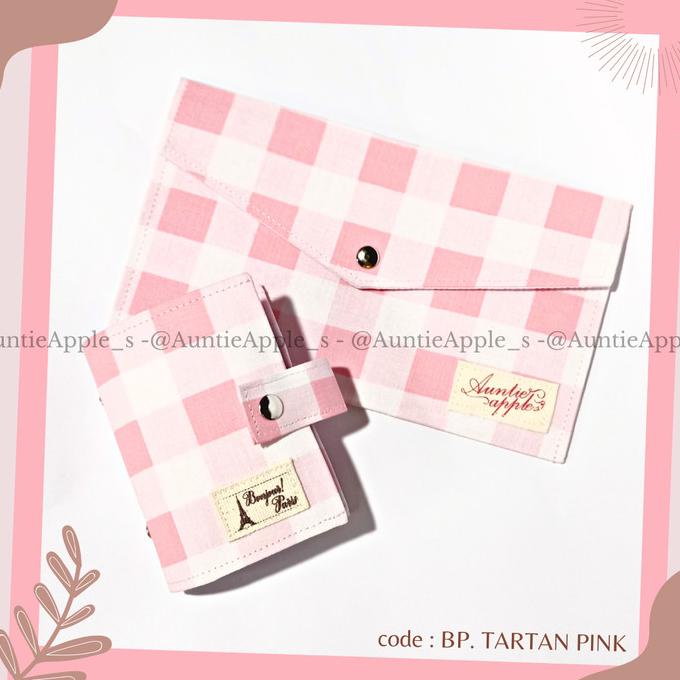 

Office & Stationery | Document Organizer | Dompet Amplop/Dompet Tipis/Card Holder/Pouch/Dompet Kartu Gingham Pink | Best Seller
